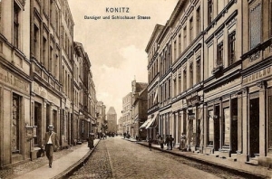 Chojnice ul. Gdańska/Kościuszki - Reprodukcja 736