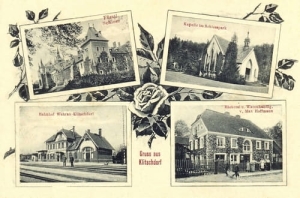 Kliczków dworzec, zamek- Reprodukcja 15850