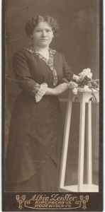 Albin Zeidler fotografia kartonik tekturka CDV #1