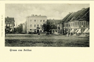 Działdowo Rynek - Reprodukcja 19454