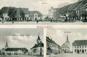 Działdowo widokowa - Reprodukcja 19467