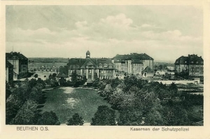 Bytom koszary - Reprodukcja 19490