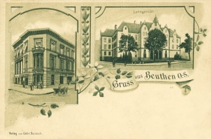 Bytom widokowa - Reprodukcja 19496