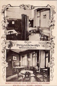 Bytom winiarnia - Reprodukcja 19521