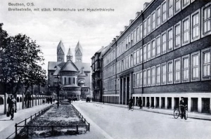 Bytom szkoła - Reprodukcja 19576