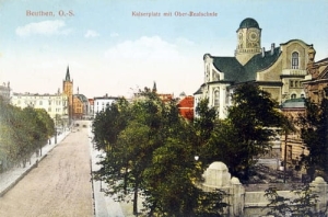 Bytom Kaiser Platz - Reprodukcja 19584