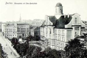 Bytom szkoła - Reprodukcja 19595