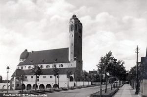 Bytom kościół - Reprodukcja 19660