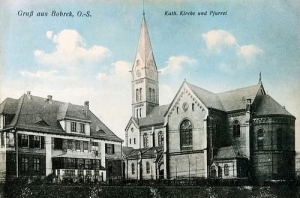 Bytom Bobrek kościół - Reprodukcja 19672