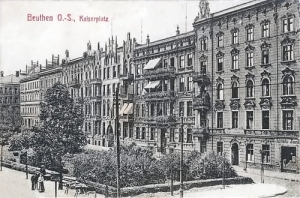 Bytom Kaiser Platz - Reprodukcja 19831