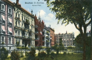 Bytom Kaiserplatz - Reprodukcja 19837