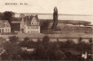 Zbąszyń widok na jezioro - Reprodukcja 19870