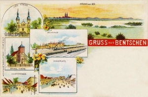 Zbąszyń widokowa - Reprodukcja 19910