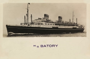 Statek MS BATORY -Reprodukcja 3968