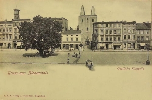 Głuchołazy Rynek - Reprodukcja 19953