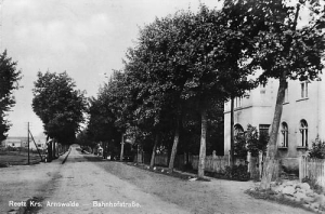 Recz Bahnhofstr. - Reprodukcja 20259