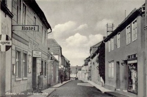 Recz Mittelstr. - Reprodukcja 20267