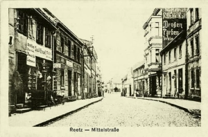 Recz Mittelstr. - Reprodukcja 20274