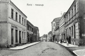 Recz Mittelstr. - Reprodukcja 20276
