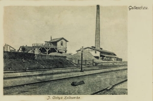 Goleszów fabryka - Reprodukcja 20311