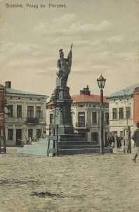 Brzesko Posąg Floriana - Reprodukcja 20358