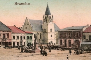 Brzesko rynek - Reprodukcja 20359