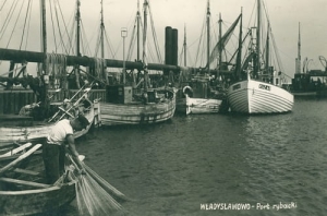 Władysławowo port rybacki - Reprodukcja 20396