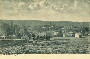 Nowy Targ panorama - Reprodukcja 20534