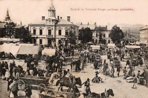 Nowy Targ Rynek - Reprodukcja 20538