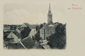 Dębno panorama - Reprodukcja 20684