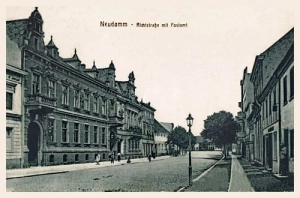Dębno poczta - Reprodukcja 20738