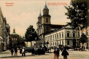 Warszawa Krakowskie Przedmieście -Reprodukcja 1298