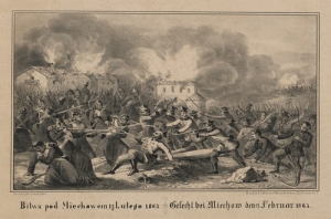 Miechów Bitwa 1863r. - Reprodukcja 3821