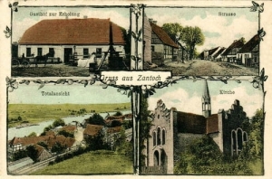 Santok widoki kościół - Reprodukcja 21079