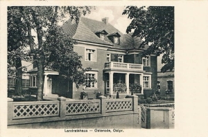 Ostróda Landratshaus - Reprodukcja 21096