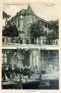Ostróda Hotel - Reprodukcja 21108