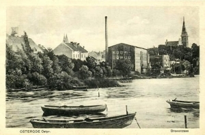 Ostróda panorama - Reprodukcja 21129