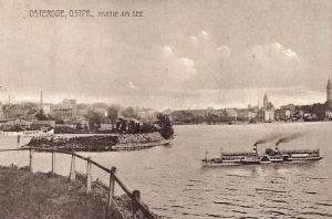 Ostróda panorama - Reprodukcja 21150