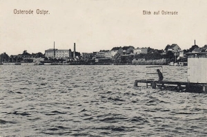 Ostróda panorama - Reprodukcja 21154