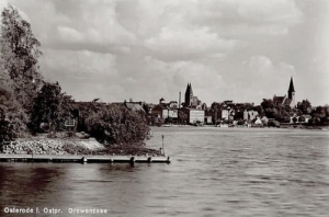 Ostróda panorama - Reprodukcja 21155