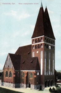 Ostróda kościół - Reprodukcja 21172