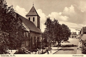 Ostróda Friedrichstr. - Reprodukcja 21178