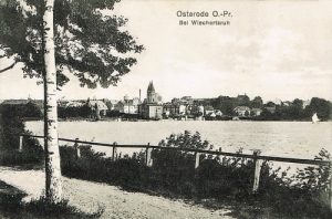 Ostróda panorama - Reprodukcja 21218