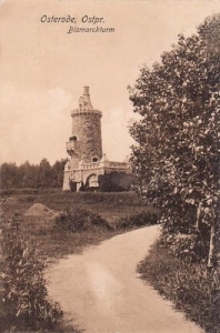 Ostróda Bismarckturm - Reprodukcja 21225