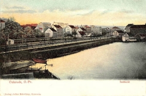 Ostróda panorama - Reprodukcja 21226