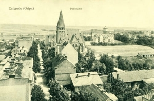 Ostróda panorama - Reprodukcja 21227