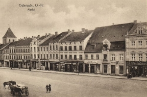 Ostróda Rynek - Reprodukcja 21235