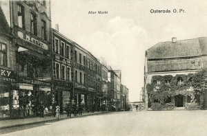 Ostróda Rynek - Reprodukcja 21236