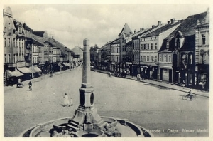 Ostróda Rynek - Reprodukcja 21241