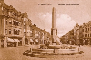 Ostróda Rynek - Reprodukcja 21244